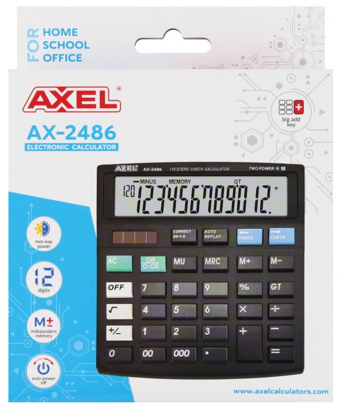 KALKULATOR AXEL AX-2486 PUD 50 100