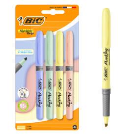 ZAKREŚLACZ BIC HIGHLIGHTER GRIP PASTEL MINER B4 mix