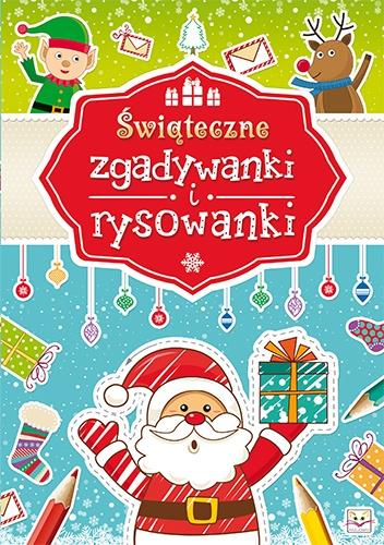 KSIĄŻECZKA ŚWIĄTECZNE ZGADYWANKI I RYSOWANKI