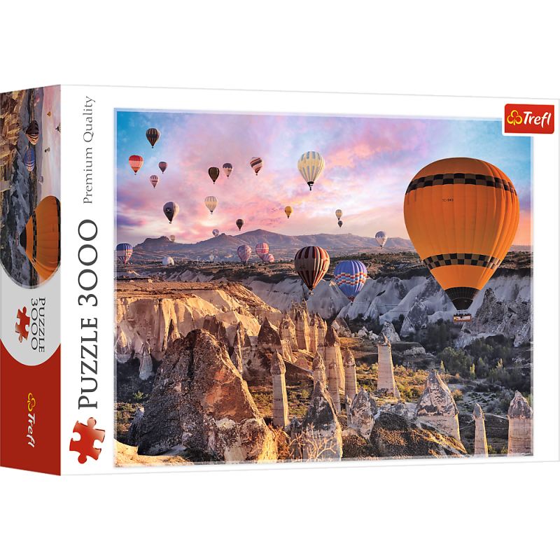 PUZZLE 3000 TREFL BALONY NAD KAPADOCJĄ