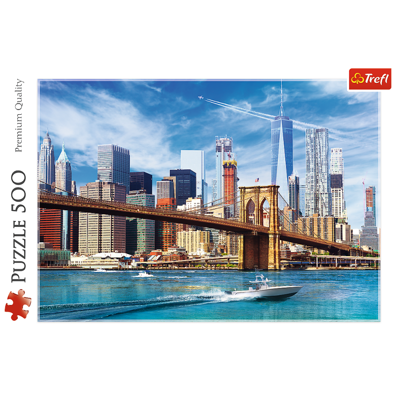 PUZZLE 500 TREFL WIDOK NA NOWY JORK
