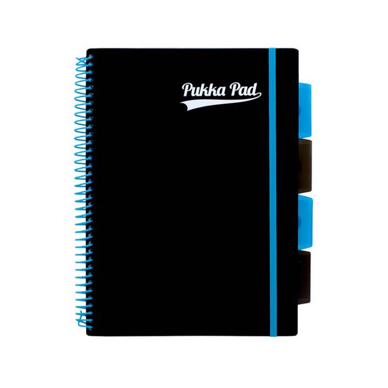 KOŁOZESZYT B5 # PUKKA PP NEON NIEBIESKI
