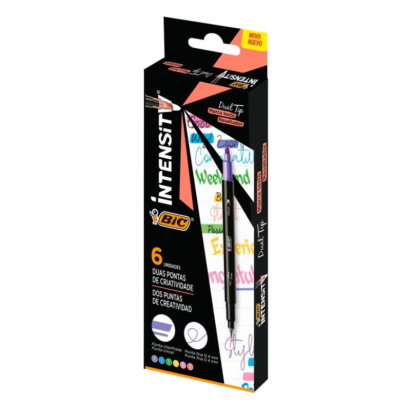 ZAKREŚLACZ BIC DUAL TIP B6