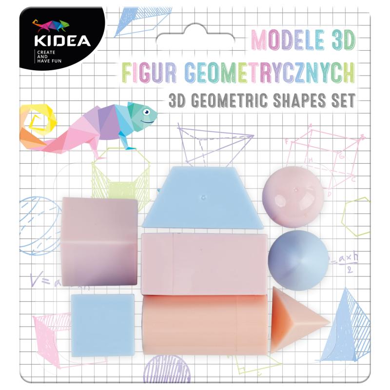 MODELE 3D FIGUR GEOMETRYCZNYCH A KIDEA