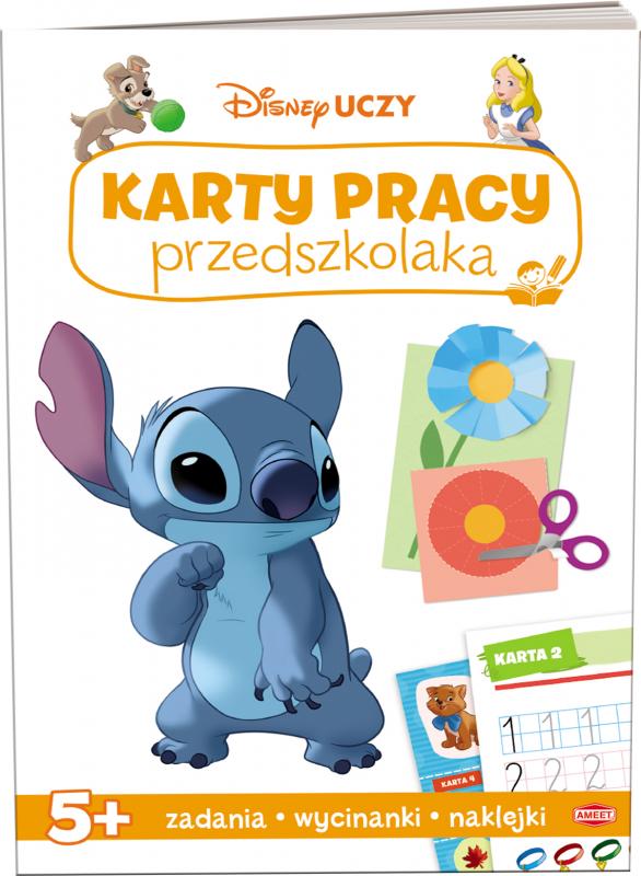 KSIĄŻECZKA DISNEY UCZY CLASSIC. KARTY PRACY PRZEDSZKOLAKA