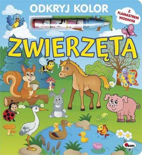 KSIĄŻECZKA ODKRYJ KOLOR ZWIERZĘTA
