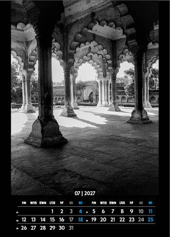 KALENDARZ WIELOPLANSZOWY BLACK&WHITE JOTAN STANDARD