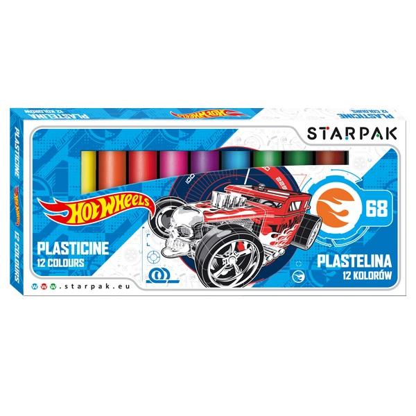 PLASTELINA 12 STARPAK HOT WHEELS