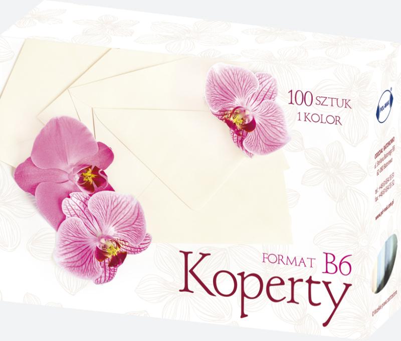 KOPERTA KOLOR B6 A100 POLMAK ECRU