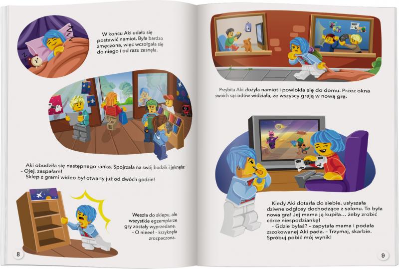 KSIĄŻECZKA LEGO MIXED THEMES. GRAMY!