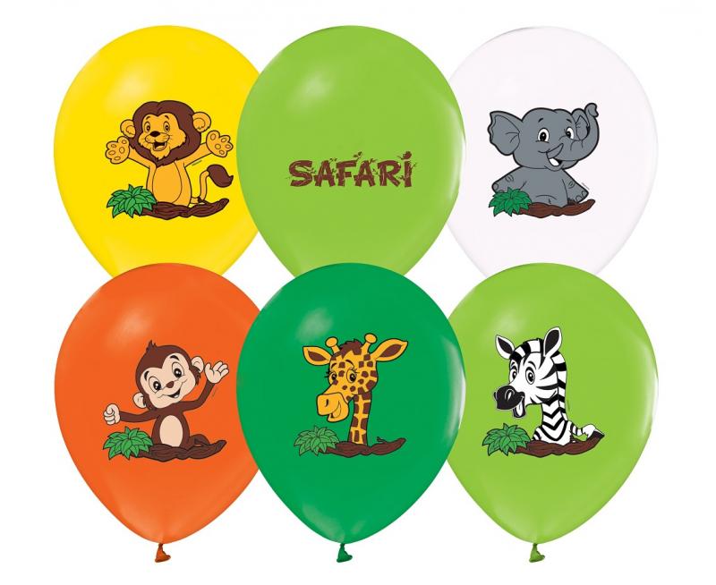 BALONY SAFARI 12'/ 5 SZT