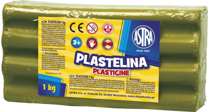 PLASTELINA 1KG ASTRA OLIWKOWA