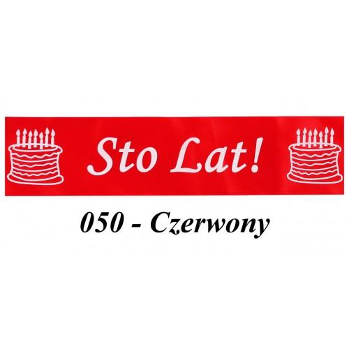 WSTĄŻKA SATYNASTO LAT38MM/10M CZERWONA