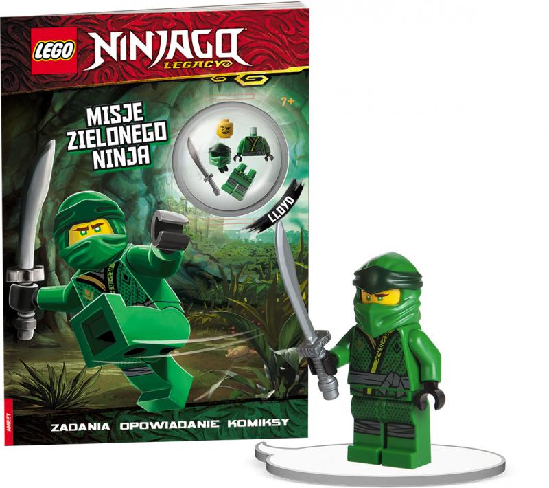 KSIĄŻECZKA LEGO NINJAGO. MISJE ZIELONEGO NINJA