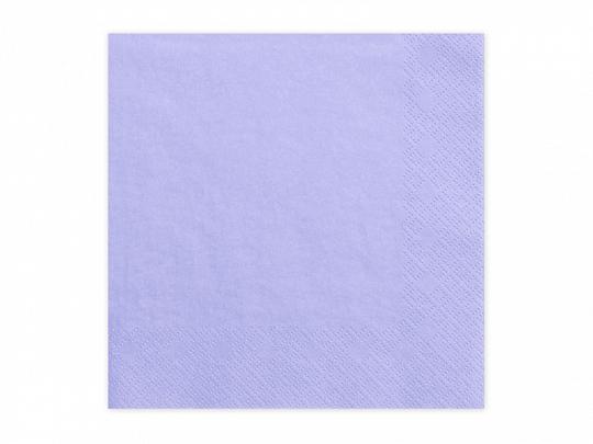 SERWETKI TRÓJWARSTWOWE LILIOWE 33x33