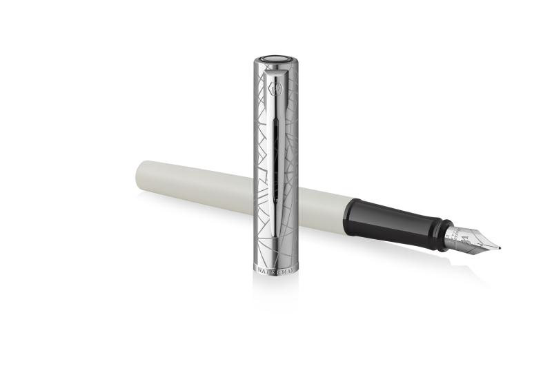 PIÓRO WIECZNE F WATERMAN ALLURE DELUX WHITE