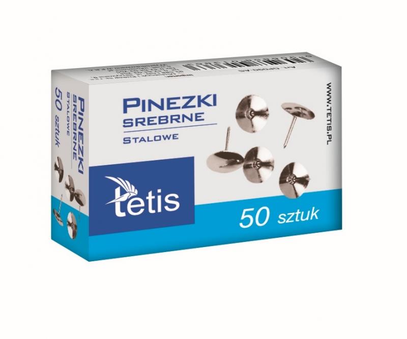 PINEZKI SREBRNE 50SZT A'10 TETIS