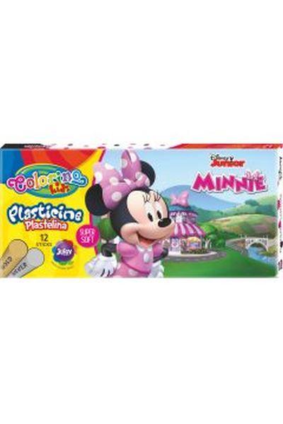 PLASTELINA 12 KOL. / MINNIE / /6/ COLORINO