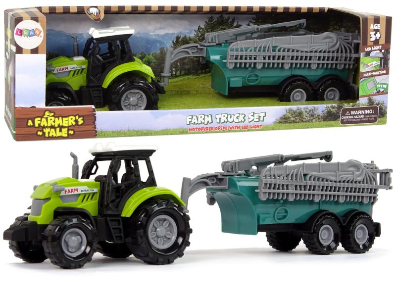 TRAKTOR ROLNICZY Z OPRYSKIEM FARMA DŹWIĘK ZIELONY