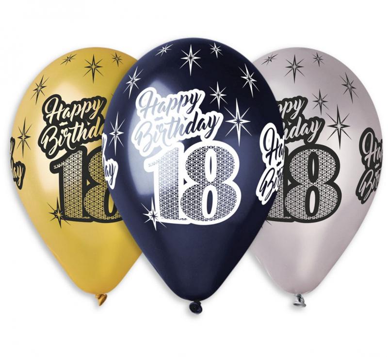 BALON PREMIUM HAPPY BIRTHDAY 18