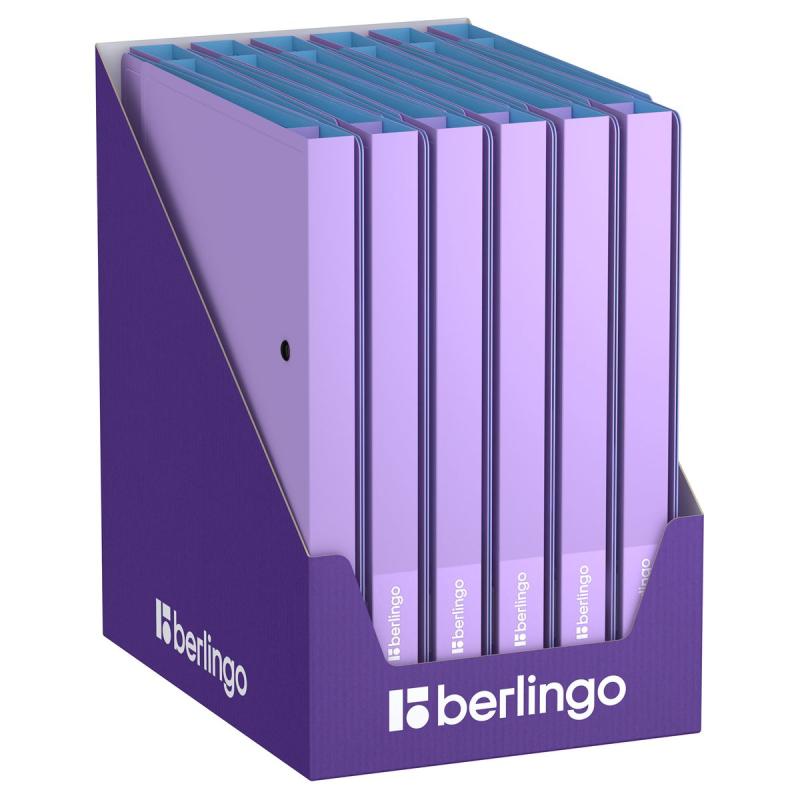 SEGREGATOR BERLINGO 24MM/2 HAZE BLACK D-RINGS FIOLETOWO-RÓŻOWY