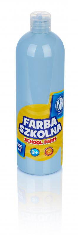 FARBA SZKOLNA ASTRA 500ML BŁĘKITNA