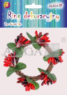 RING DEKORACYJNY DPG-5944 ROZM. OK. 10CM A/1