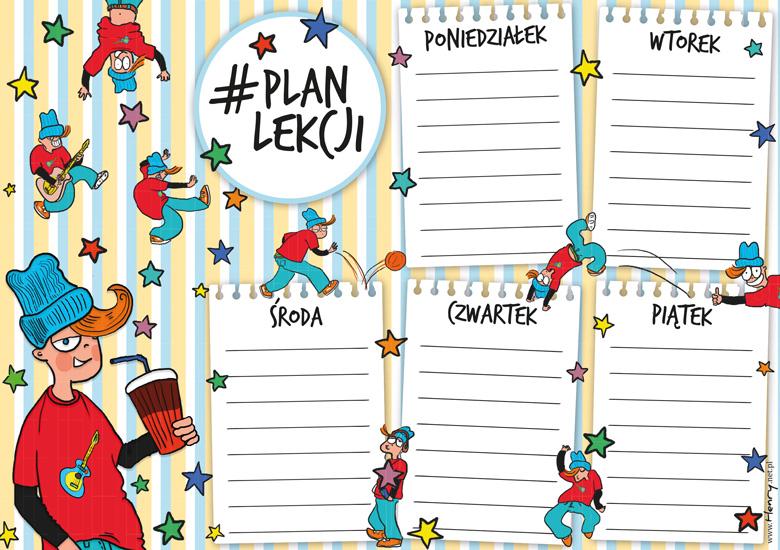 PLAN LEKCJI A5 CHŁOPAK