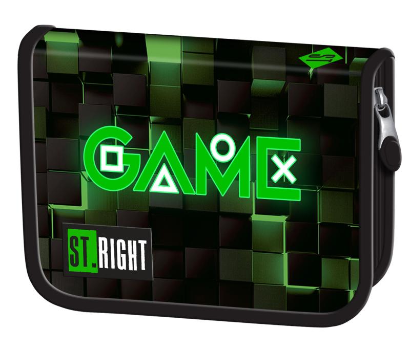 PIÓRNIK 2-KLAPKOWY BEZ WYPOSAŻENIA GREEN GAME PC-03 STRIGHT