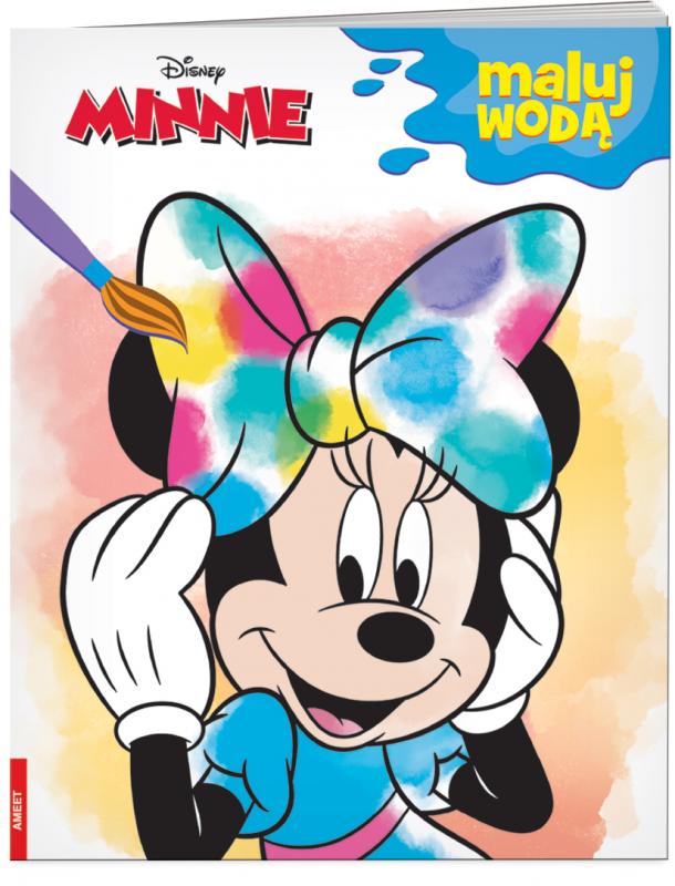 KSIĄŻECZKA MINNIE. MALUJ WODĄ