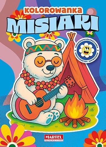 KSIĄŻECZKA KOLOROWANKA HIP MISIAKI Z NAKLEJKAMI