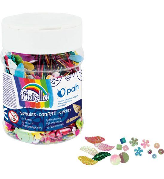 CEKINY CONFETTI GR-C70-M MIX słoik 70g