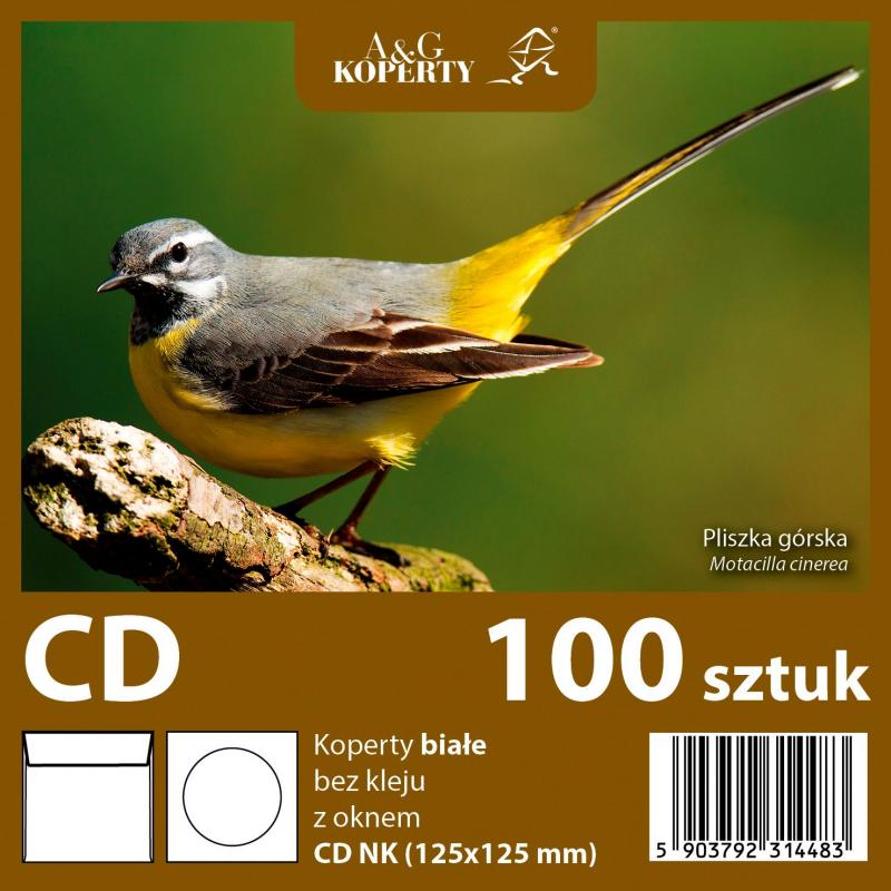 KOPERTA CD NK BIAŁA A1000