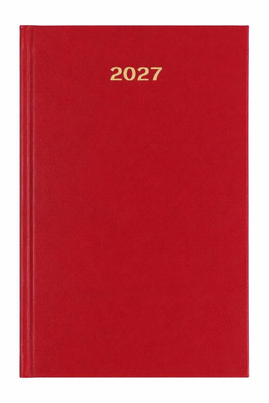 TERMINARZ A5 TYGODNIOWY BORDO DIVAS 2027
