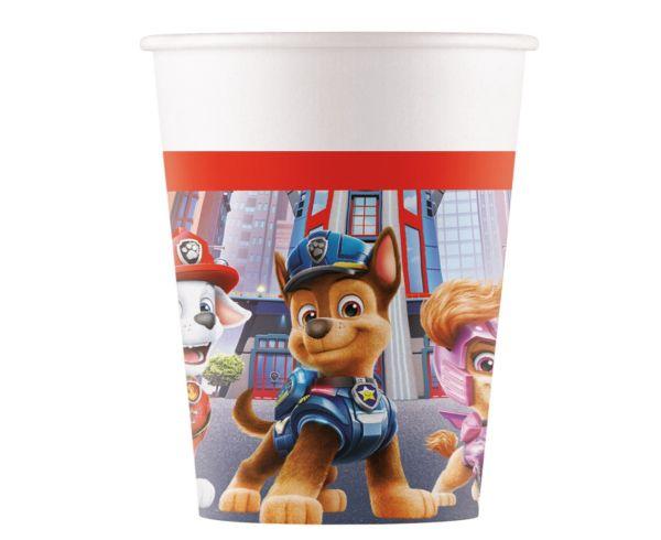 KUBECZKI PAPIEROWE PSI PATROL THE MOVIE 200ML A8