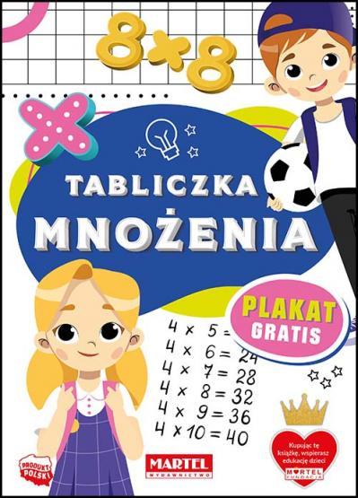 KSIĄŻECZKA TABLICZKA MNOŻENIA