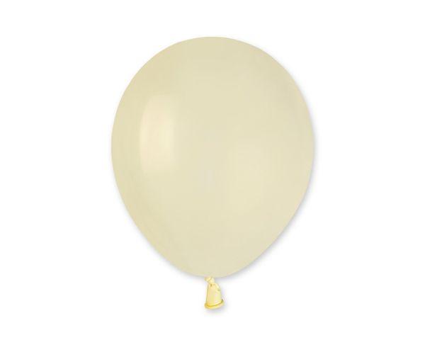 BALON A'50 PASTEL 5 KOŚĆ SŁONIOWA JASNA 100SZT