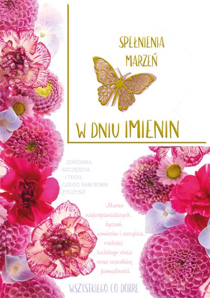 LAURKA B6W POLMAK WYCINANA IMIENINY