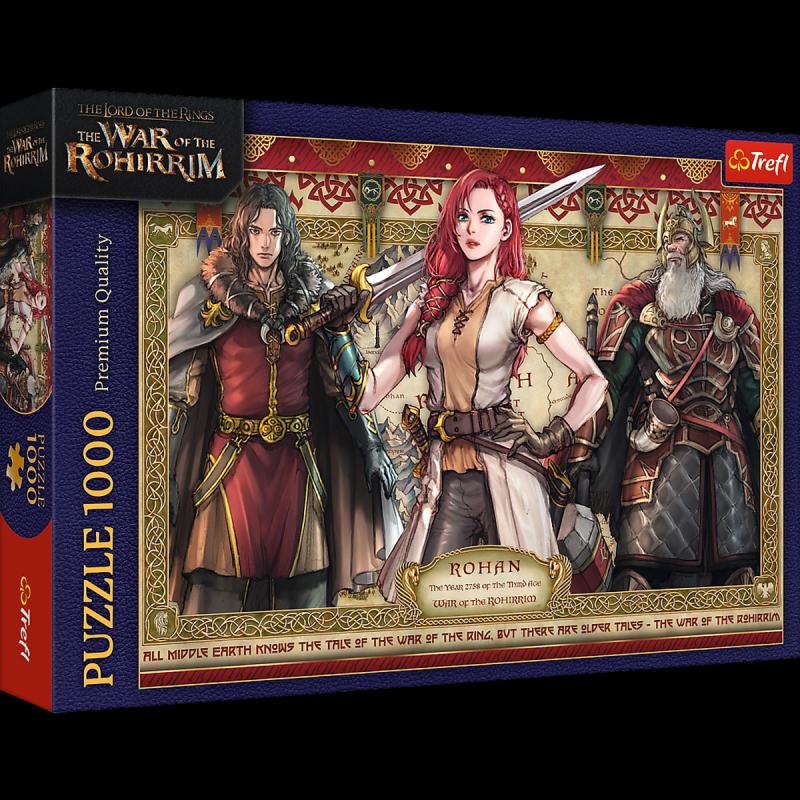 PUZZLE 1000 TREFL WŁADCA PIERŚCIEŃ WOJNA ROHIRRIMÓW