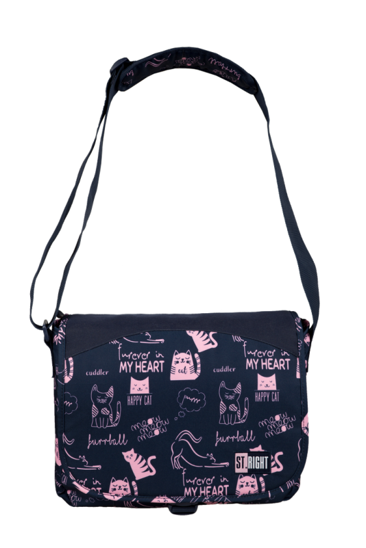 TORBA NA RAMIĘ STRIGHT SB-10 CATS/KOTKI