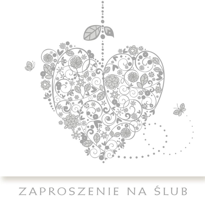 ZAPROSZENIE KWADRAT POLMAK ŚLUB