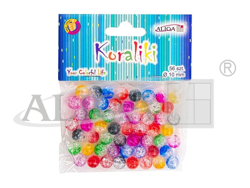 KORALIKI PJ-0583 PLASTIKOWE MIX KOL