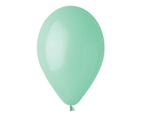 BALON PASTEL ZIELONY MIĘTOWY A'100