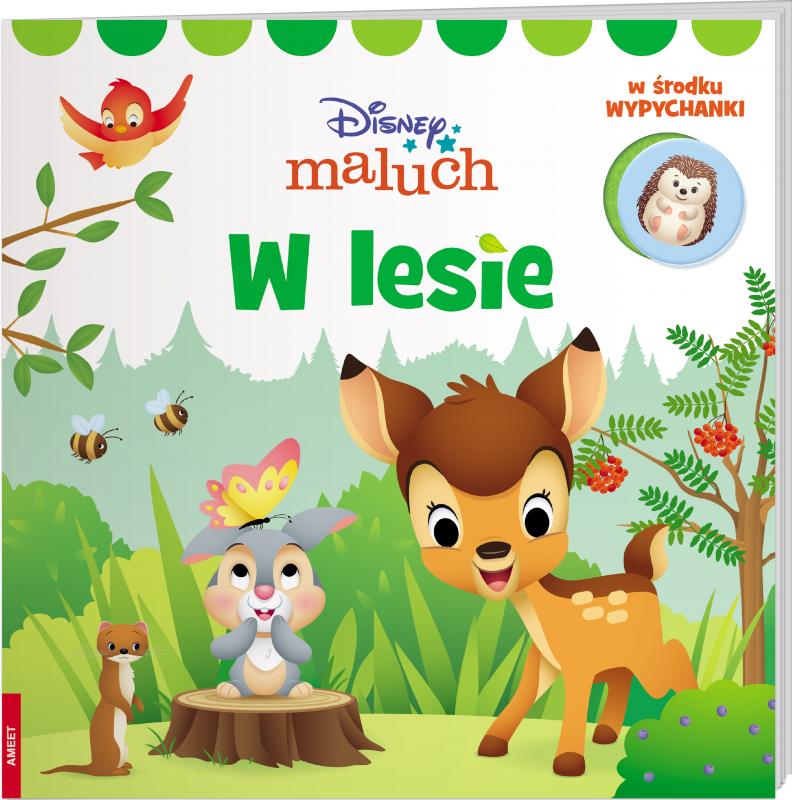KSIĄŻECZKA DISNEY MALUCH. W LESIE