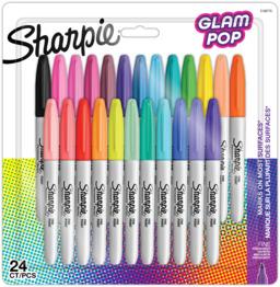 MARKER 24 SHARPIE GLAM POP