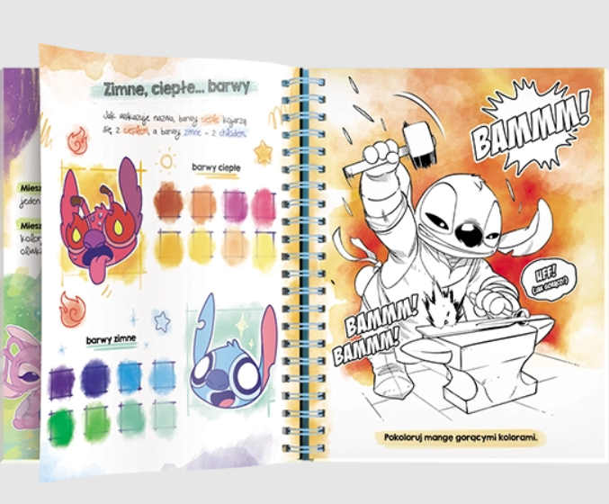 KSIĄŻECZKA DISNEY STITCH. KREATYWNIK