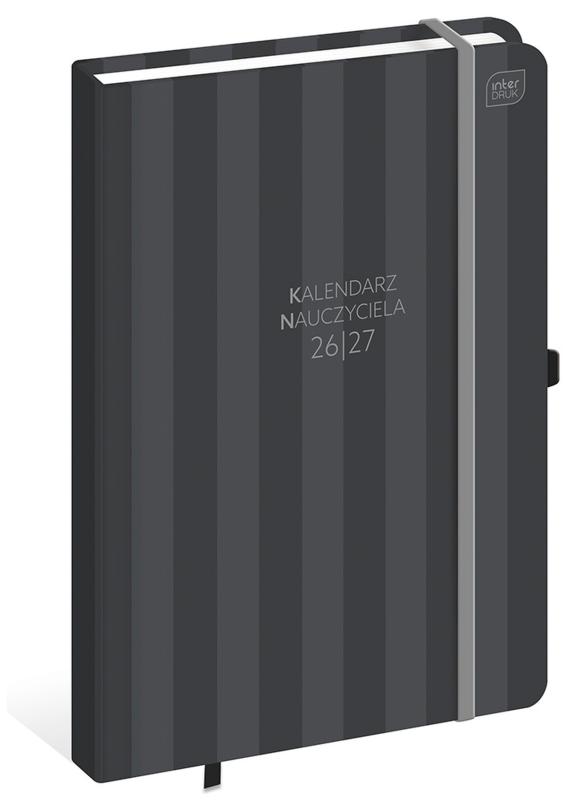 KALENDARZ NAUCZYCIELA B5/192 STRIPES 26/27