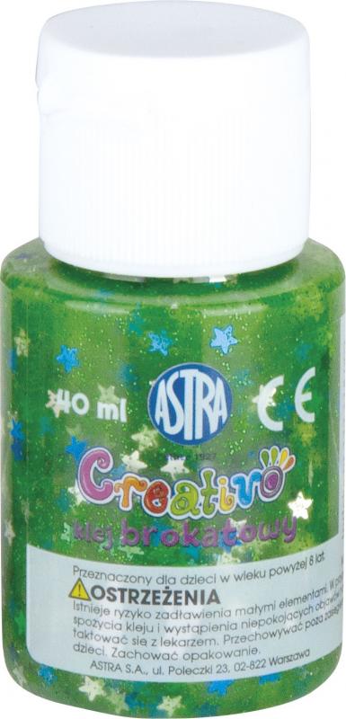 KLEJ BROKATOWY Z CONFETTI 40ML-DISPLAY 12 SZTUK