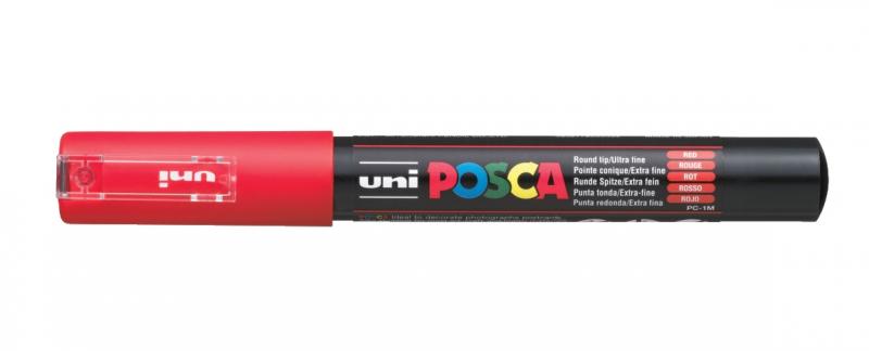 MARKER UNI PC-1M POSCA CZERWONY NR 15