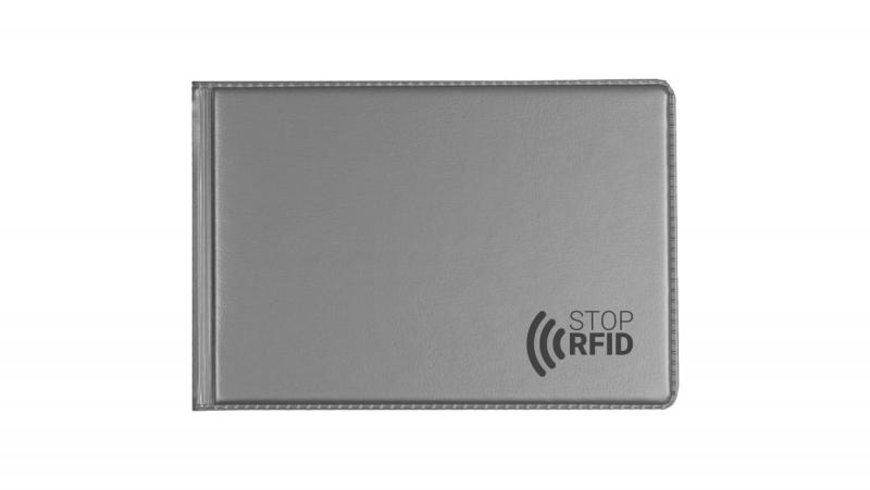 ETUI NA DOKUMENTY Z ZABEZPIECZENIEM RFID NEW COLOURS SILVER